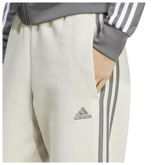 Adidas Γυναικείο παντελόνι Essentials 3-Stripes Open Hem Fleece Pants